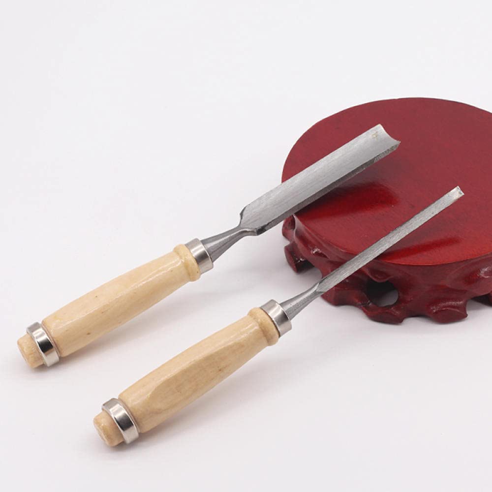 Narzędzia Rzeźbiarskie Dłuta Do Drewna Narzędzia Rzeźbiarskie Dłuto Kierowanie Rzeźbiarskie Narzędzia Do Rzeźbienia Drewna Drzeworyt Handmade Woodworking Drewniana Podstawa Została Noszona-Kopanie-C.