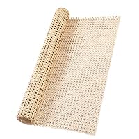 Cane Webbing Rattan Roll, 50cm x 1m Gewebtes Offenes Rattan Geflecht Natürliches Rattan Gurtband für Caning-Projekte Sternanis Breites Rattan Webbing für Heimwerker Schrank Stuhl Möbel