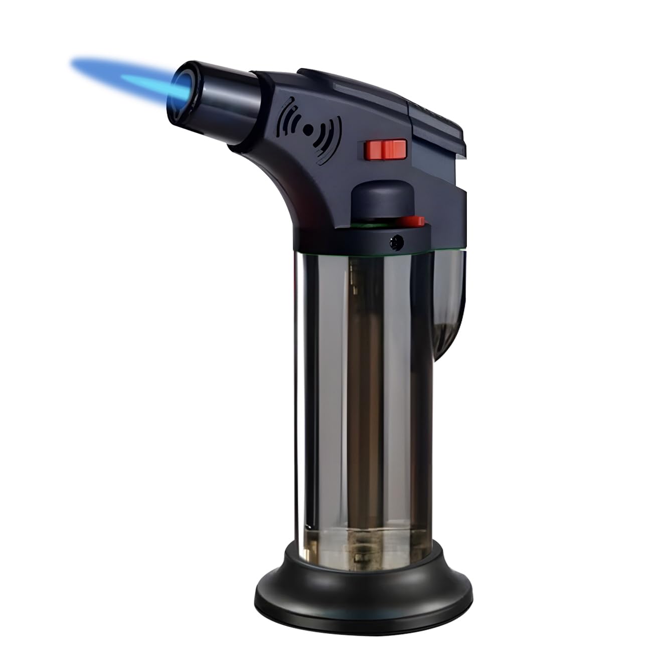 Butane Torch Lighter Set Candle Lighter Refillable Windproof Jet Flame Adjustable Flame Safety Lock Ideal for Culinary Crafts