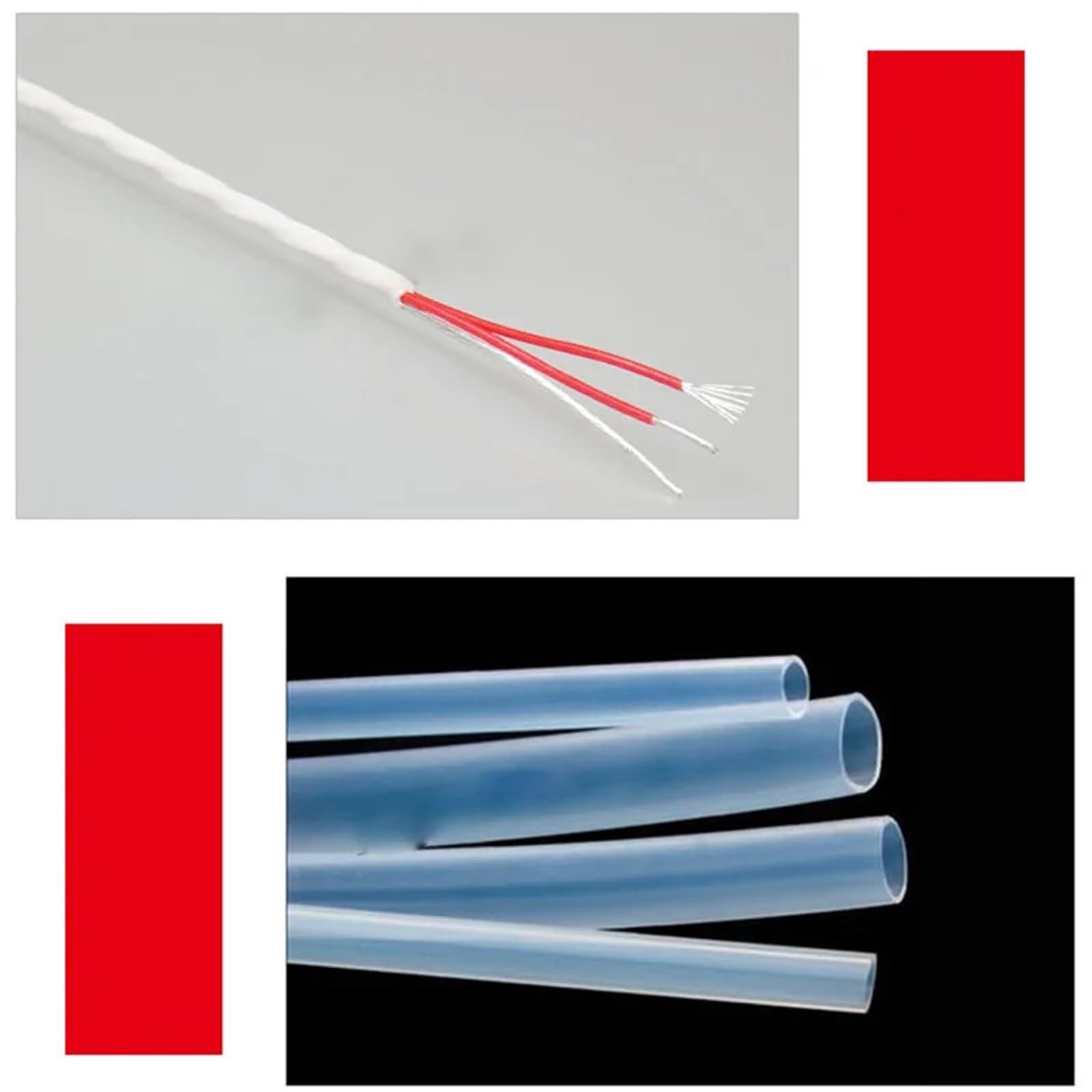 Temperatursensor PT100 /K Sondenthermometer Industrielles Thermoelement 1St(PT1000 RTD 5m)