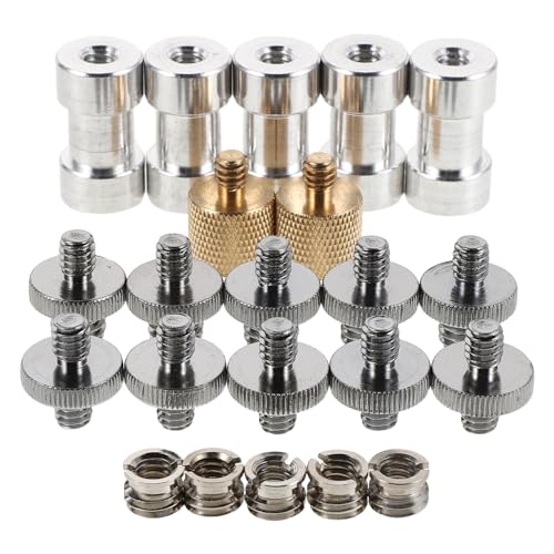 Alipis Accessoires Photo Adaptateur Suspension Micro Filetage pour Trépied et Pied de Micro Kit de Conversion pour Fixation de Microphone de Caméra