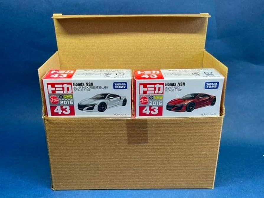 Amazon | トミカ No.43 ホンダ NSX 初回 輸送箱 12台 セット