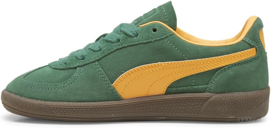 PUMA Kids Boys Palermo Lace Up Sneakers Shoes - Green - Image 3