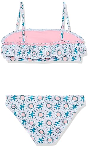 Image of Roxy Girls Bold Florals Bandeau Swimsuit Set