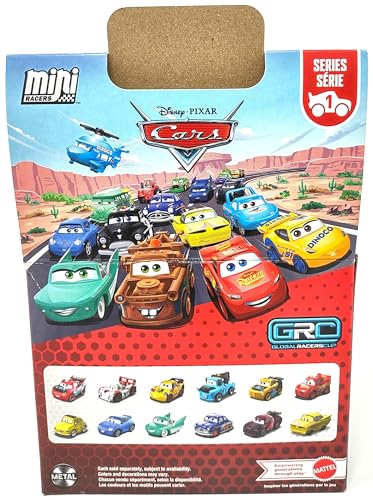Set de 6 Autos Miniatura Cars 3 Mattel 2025 miniatura 3