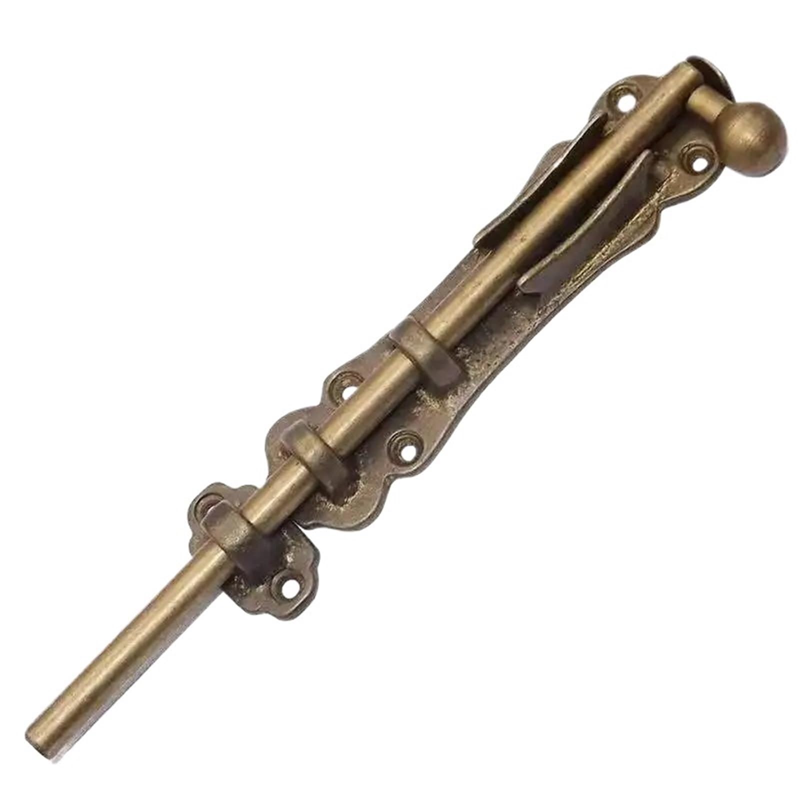 Gate Latch Sliding Lock Solid Brass Flip Safety Door Bolt Hardware for Garden for Door(22cm color1)