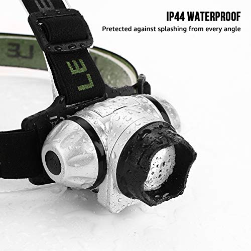 Lighting EVER LE Lampade LED da Testa, Luce