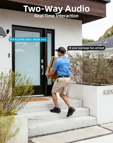 Image of VIRTAVO 2K Wireless Security Camera Outdoor Home WiFi Surveillance Cam, Battery Powered,3W Solar Panel,Color Night Vision,AI Motion Detection,2‑Way Audio,IP66 Weatherproof,SD Card & No Subscription