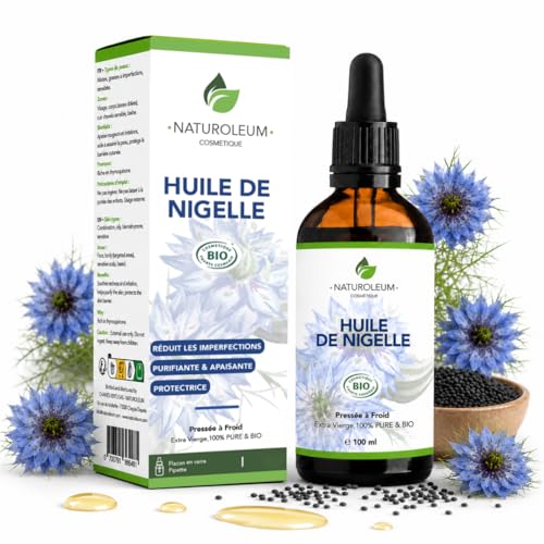 Naturoleum - Huile de Nigelle Bio 100% Pure, 100...