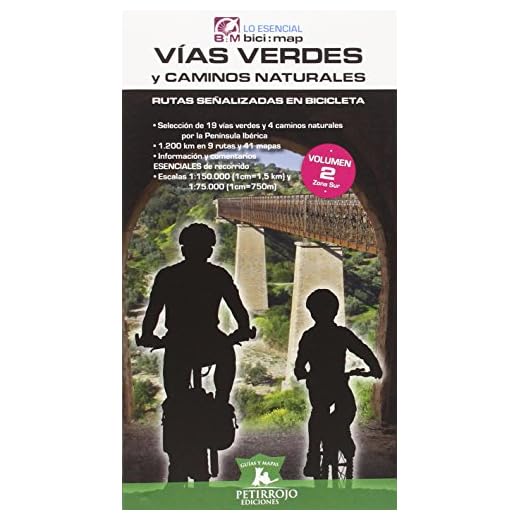 Vías Verdes y caminos naturales: Rutas señalizadas en bicicleta-Volumen 2 (zona sur): 9 (bici:map)