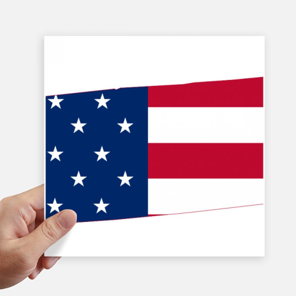 Sticker Tennessee drapeau américain pour personnaliser votre valise et ordinateur