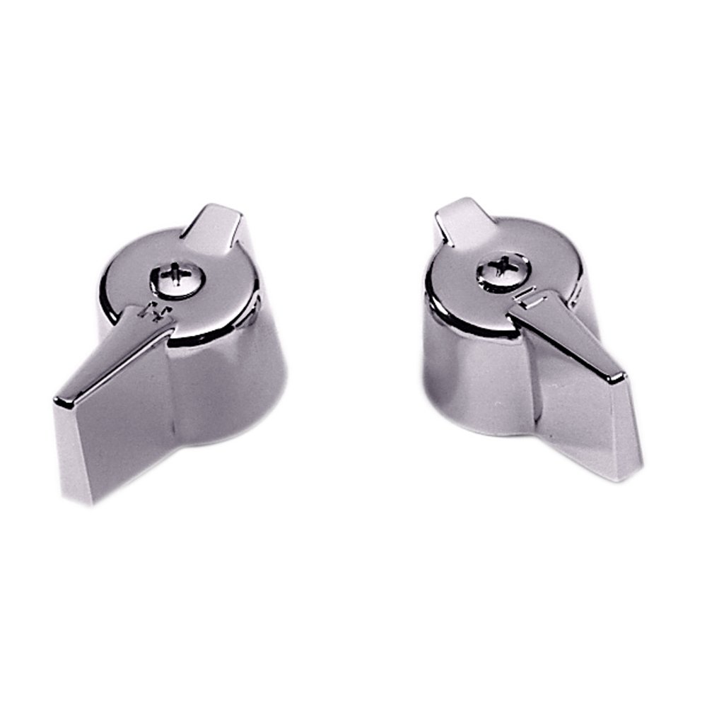 Poignées pour Gerber en chrome 80681 | Pièce robinetterie pack de 2