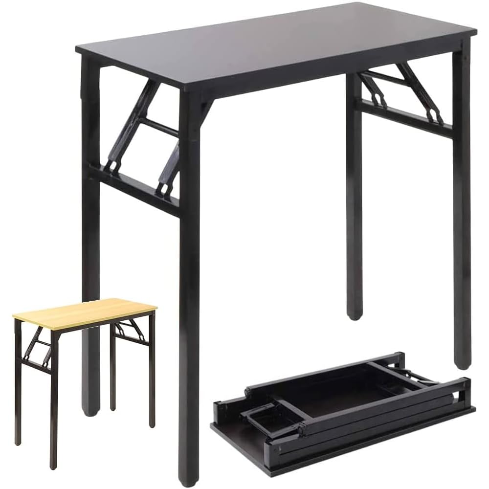 折りたたみテーブル 80×40×75 Amazon | Aibiju 折りたたみ デスク 多機能テーブル 80×40×75