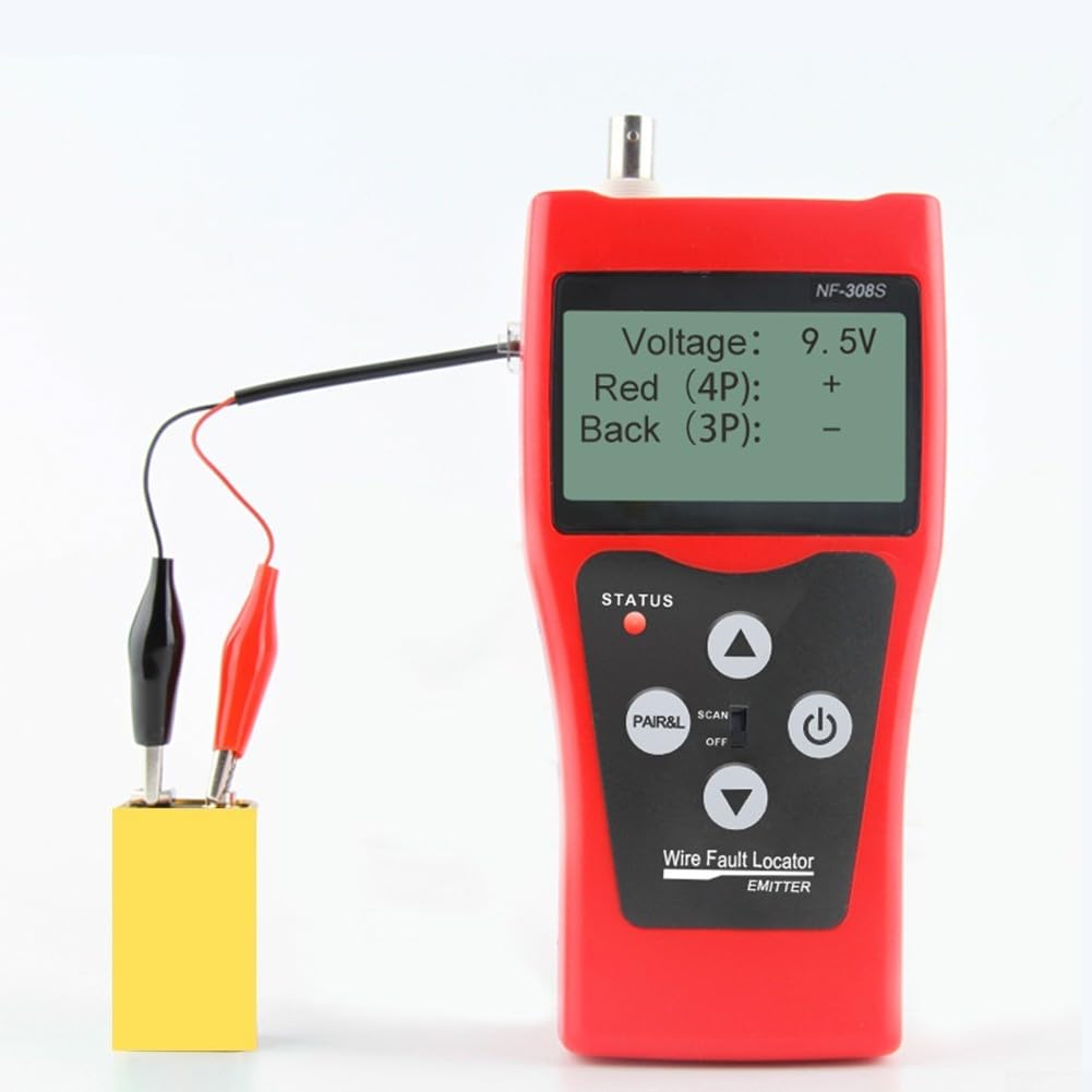 Wire Tracer NF-308S Kit testeur de réseau, générateur de tonalité et sonde pour tracer les câbles téléphoniques Ethernet