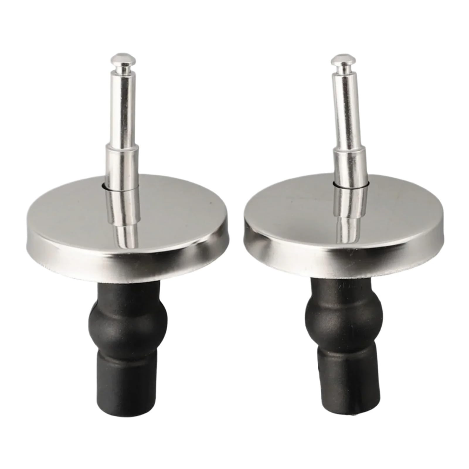 Qcknkmgg One Color Toilet Seat Hinges Fixings Toilet Cover Hinge Replacement Kit 47Mm And 55Mm Pack Of 2(5.5Cm)