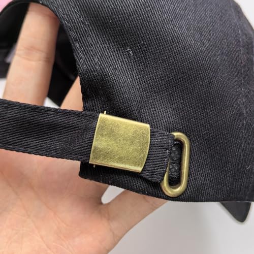 Gorra de béisbol unisex ajustable con brillantes miniatura 6