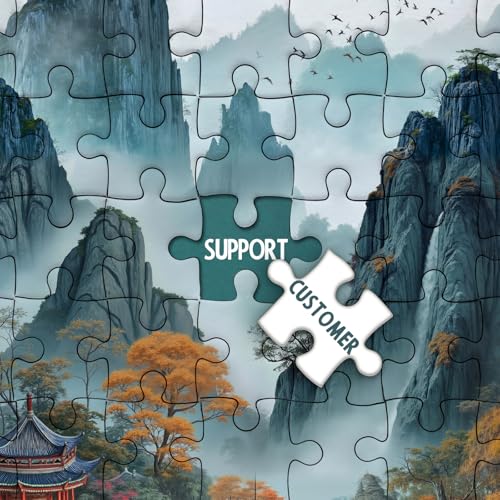 Colorful Book Mountain Puzzles para Adultos 1000 Piezas Arte, Hermoso Rompecabezas de Bird Animal Plant Tree Nature, Bonito Paisaje Forest Autumn Painting Scenic Puzzle miniatura 7