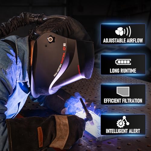 YESWELDER PAPR Auto-Darkening Welding Helmet