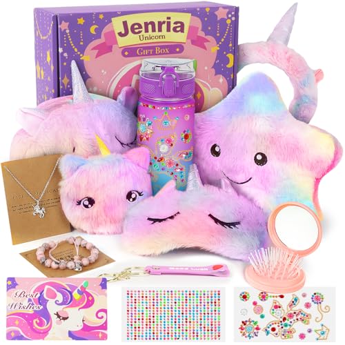 Jenria Unicorn Gifts for Girls, Kindergarten Graduation Gifts Birthday Gifts for Girls Age 3 4 5 6 7 8 9 10 Years Old Girl Birthday Gift Ideas, Girls Toys Age 6-8, Unicorn Toys for Daughter, Niece
