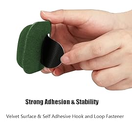 AOUTACC Universal Airsoft Helmet Pads 19PCS, Reuse Helmet Replacement Foam Padding Kits Set Accessories Mats for Fast/Mich/ACH/USMC/PASGT Helmet (EVA Foam, Green)