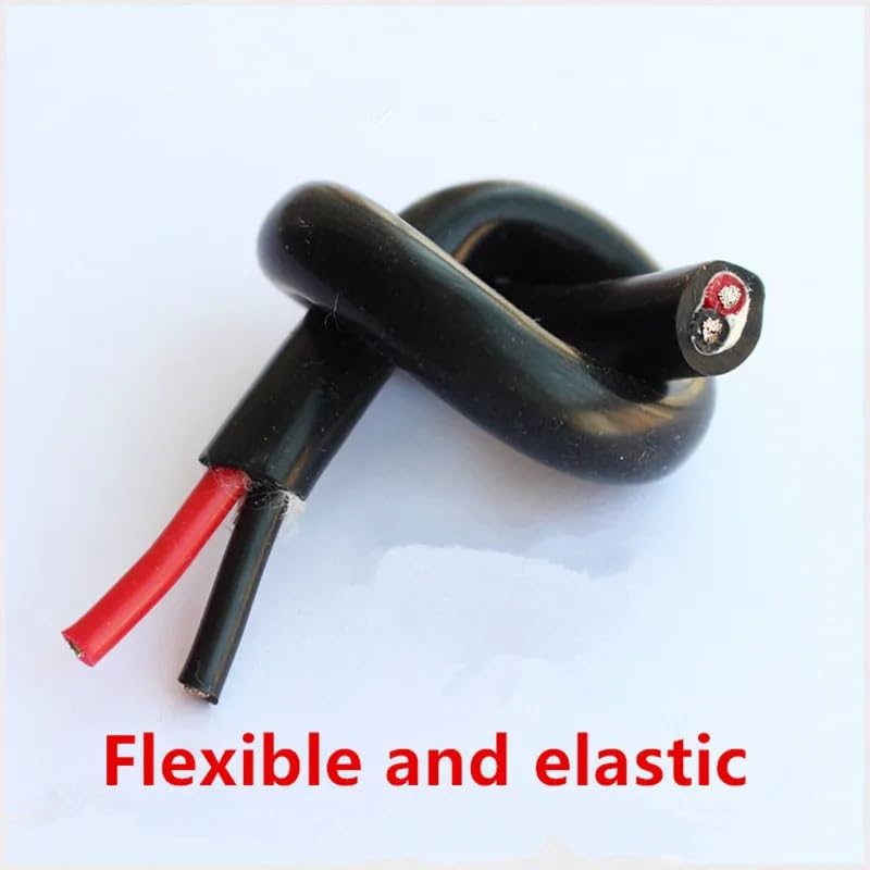 Silicone sheath cable wire 2-8 core high and low temperature resistant 22-11awg tinned copper core soft corrosion resistant wire(4 CORES 1METER_22 AWG 0.3SQUARE)
