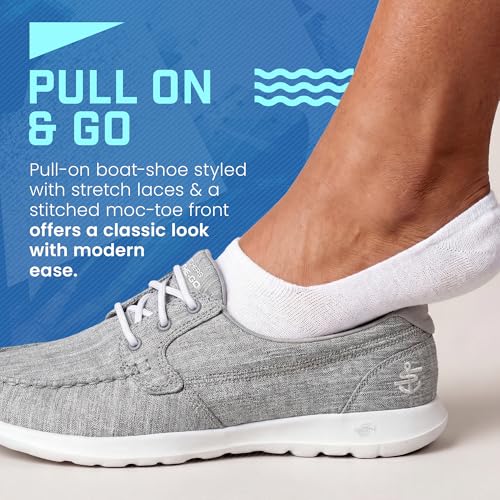 Image of Skechers Women's Go Walk Lite Isla Boat Shoe