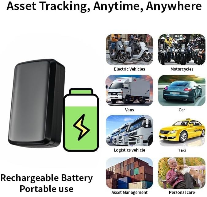 LMHOME GPS 4G Langzeit GPS-Tracker Power Finder für Oldtimer, Auto, Fahrzeuge, Boote, Anhänger und mehr inkl. Magnet-Befestigung - bis zu 90 Tage ohne Aufladen