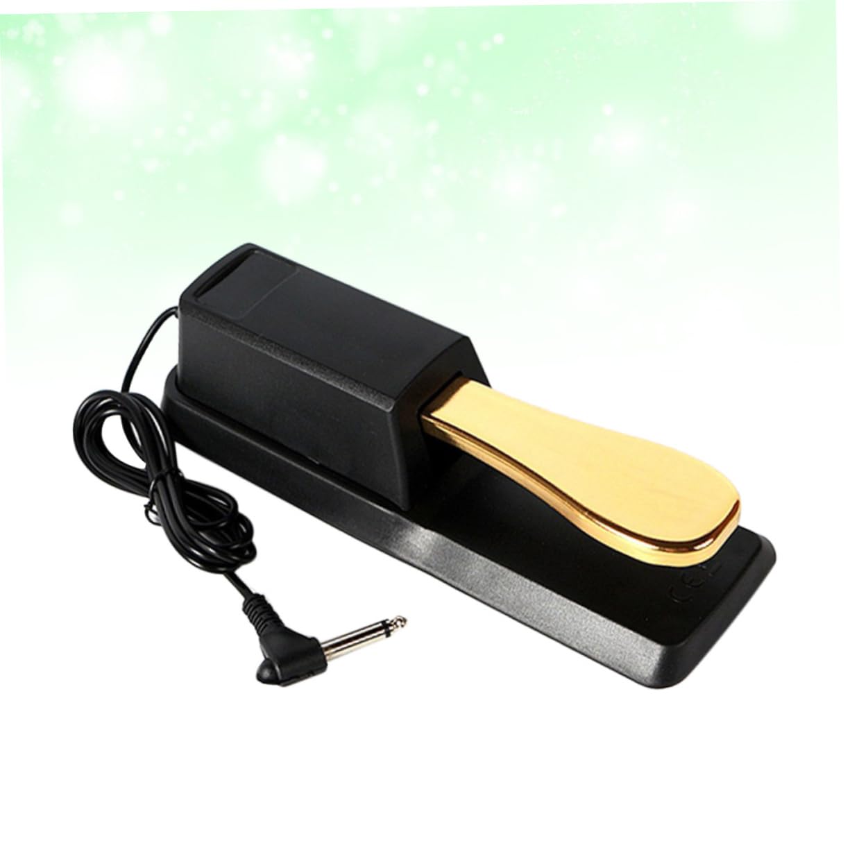 Mikinona Pedale Sustain per Pianoforte Classico in Abs+metallo Oro Alta Tenacità e Antiruggine per Tastiere Elettroniche
