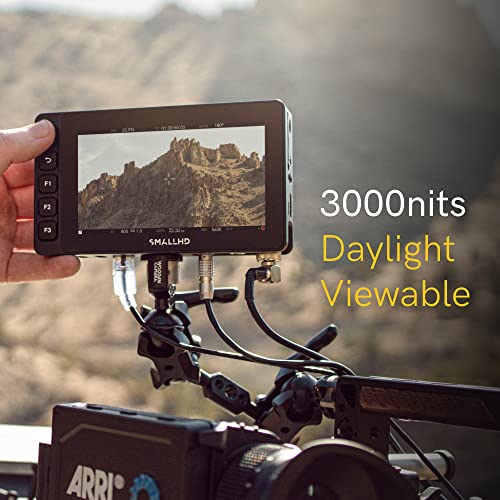 Image of SmallHD Ultra 5 Camera Monitor with 5-Inch 1920 x 1080 Touchscreen Display, 3G-SDI /HDMI, Bright 3000nits Daylight Viewable LCD Panel, for High-End Video Production