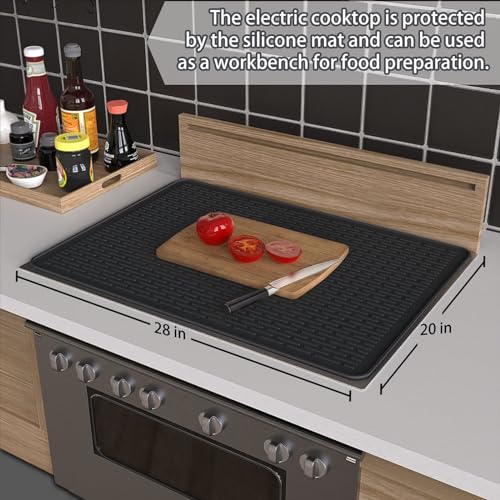 KEYFIVE Silicone Stove Top Cover for Electric Stove - Image 3