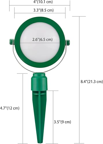 Miniatura 6 de BIGMONAT Luz de paisaje inalámbrica recargable, foco para macetas con cambio de color para interior y exterior, iluminación de jardín RGB con