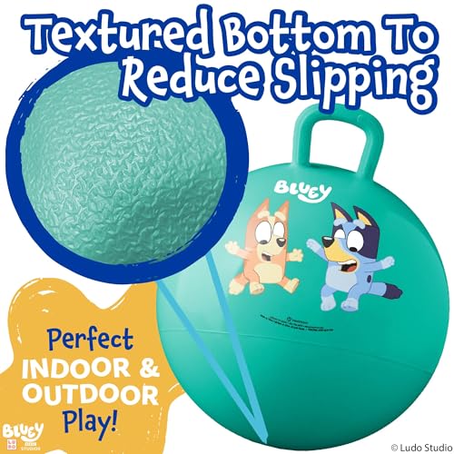 Image of Hedstrom Hopper Ball, Jumping Ball for Kids, 15 Inch, Bluey