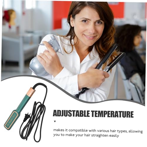 Plancha de Pelo Portátil Ajustable Mikinona para Mujer, Inalámbrica con Placas de Cerámica y Control de Temperatura, Diseño Ligero con Enchufe Estándar EE.UU. para Estilizado Suave y Sedoso del Cabello miniatura 6