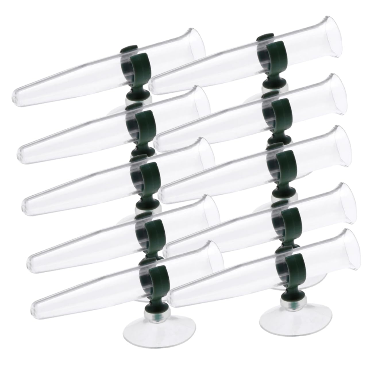 FUNOMOCYA Flower Preservation Tubes 16pcs Floral Water Tubes Suction Cup Flower Holders