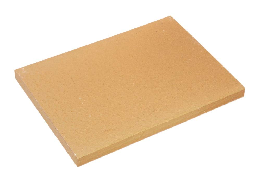 Pietra refrattaria per pizza con manico in legno