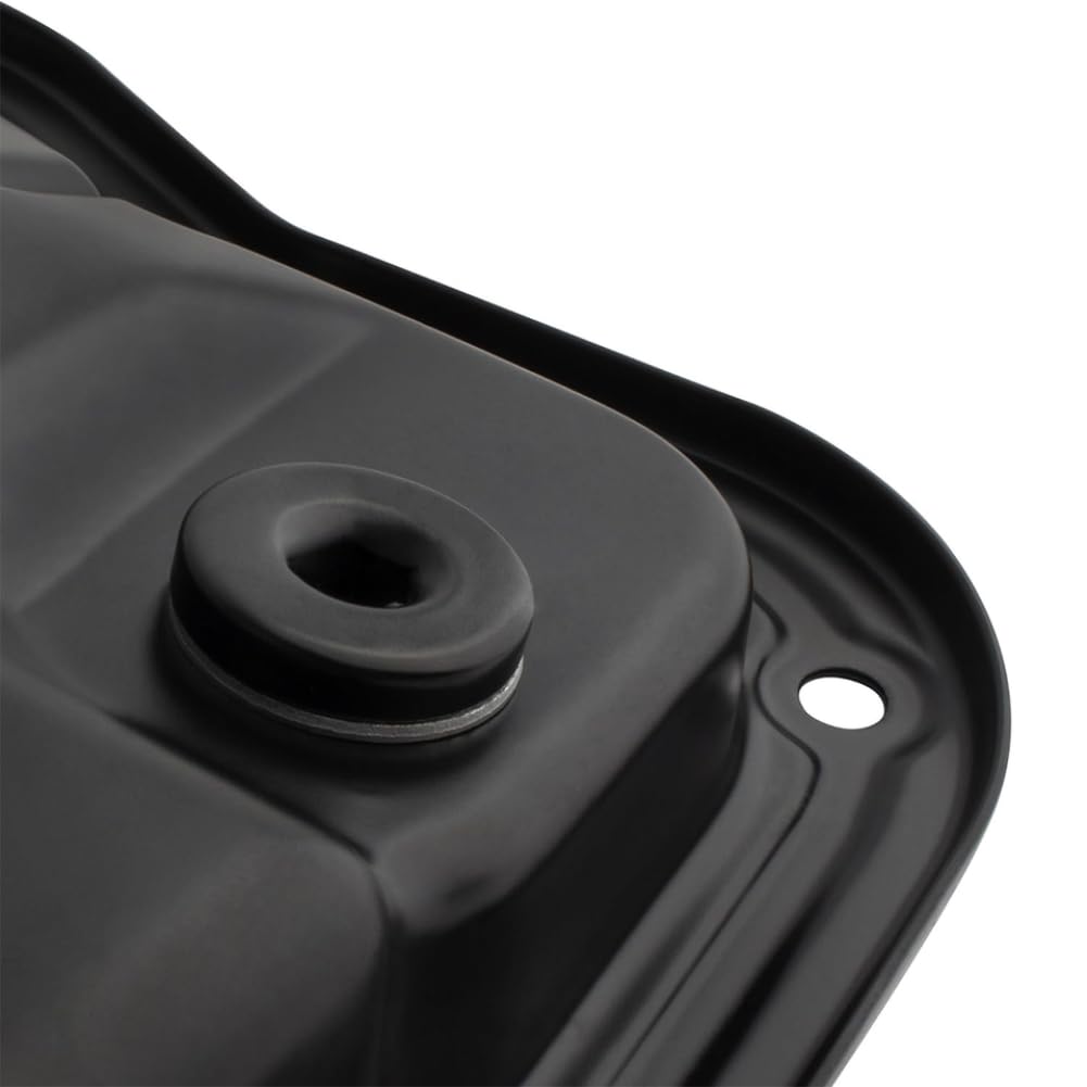 Coppa dell'olio della trasmissione con tappo di scarico compatibile con ES330 Auto a 5 velocità 18 fori per bulloni 265-836 3510633050 3510633040 3510608010