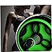 POPETPOP Abdomen Training Roller Thicken Wheel Mute Abdominal Wheel for Core Strengthening for All Fitness Levels Back Sides Workout for Home Fitness