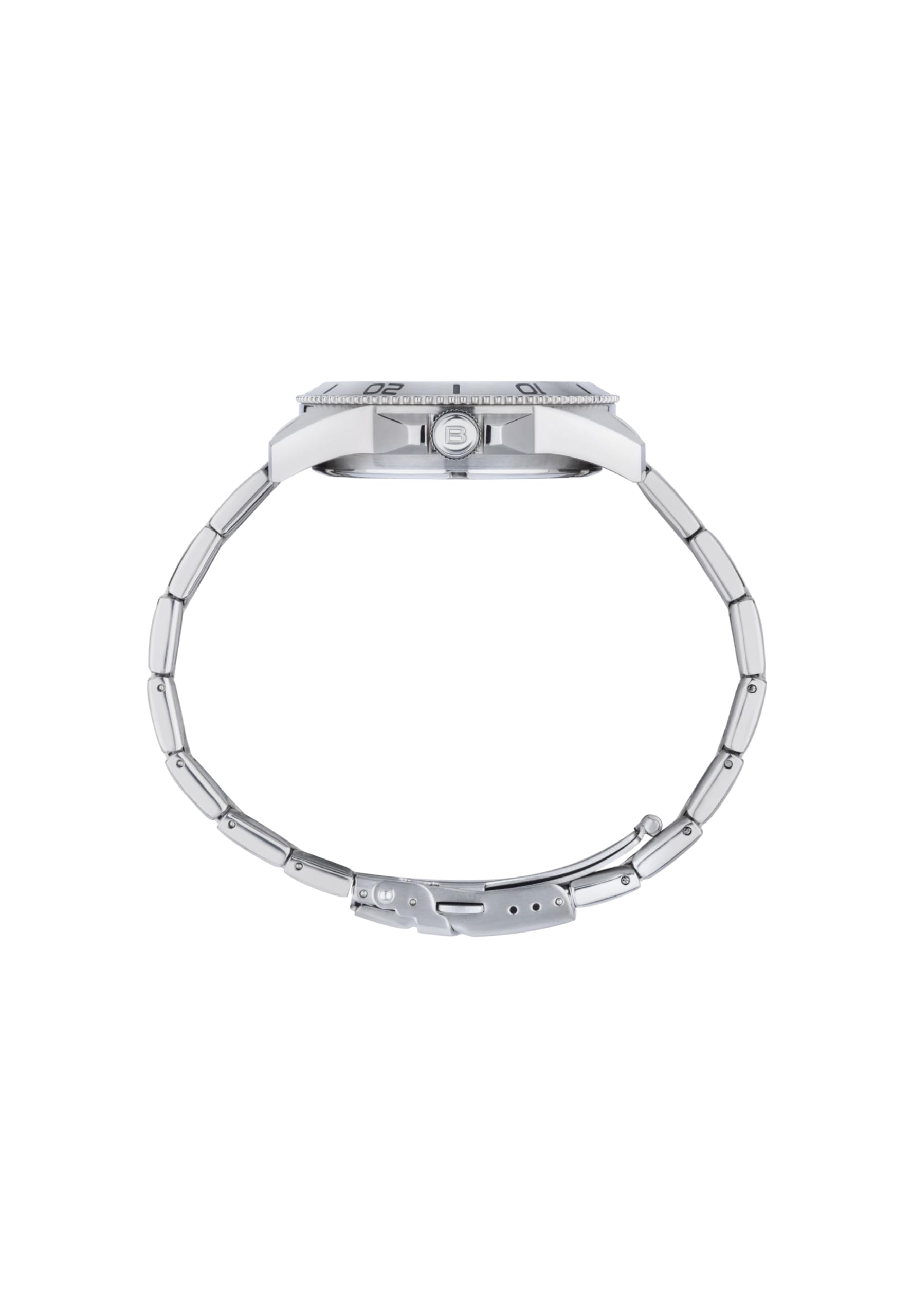 Breil Uhr Herren, Armband aus Stahl, Gehäusedurchmesser 42 cm | Sammlung CHALLENGE, Uhrwerk Quartz Analog, Wasserbeständig bis 50 Meter, Schmuck als Geschenkidee Herren