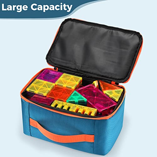 Gemmicc 55Pcs Magnetic Tiles Set +Storage Bag #TOP7