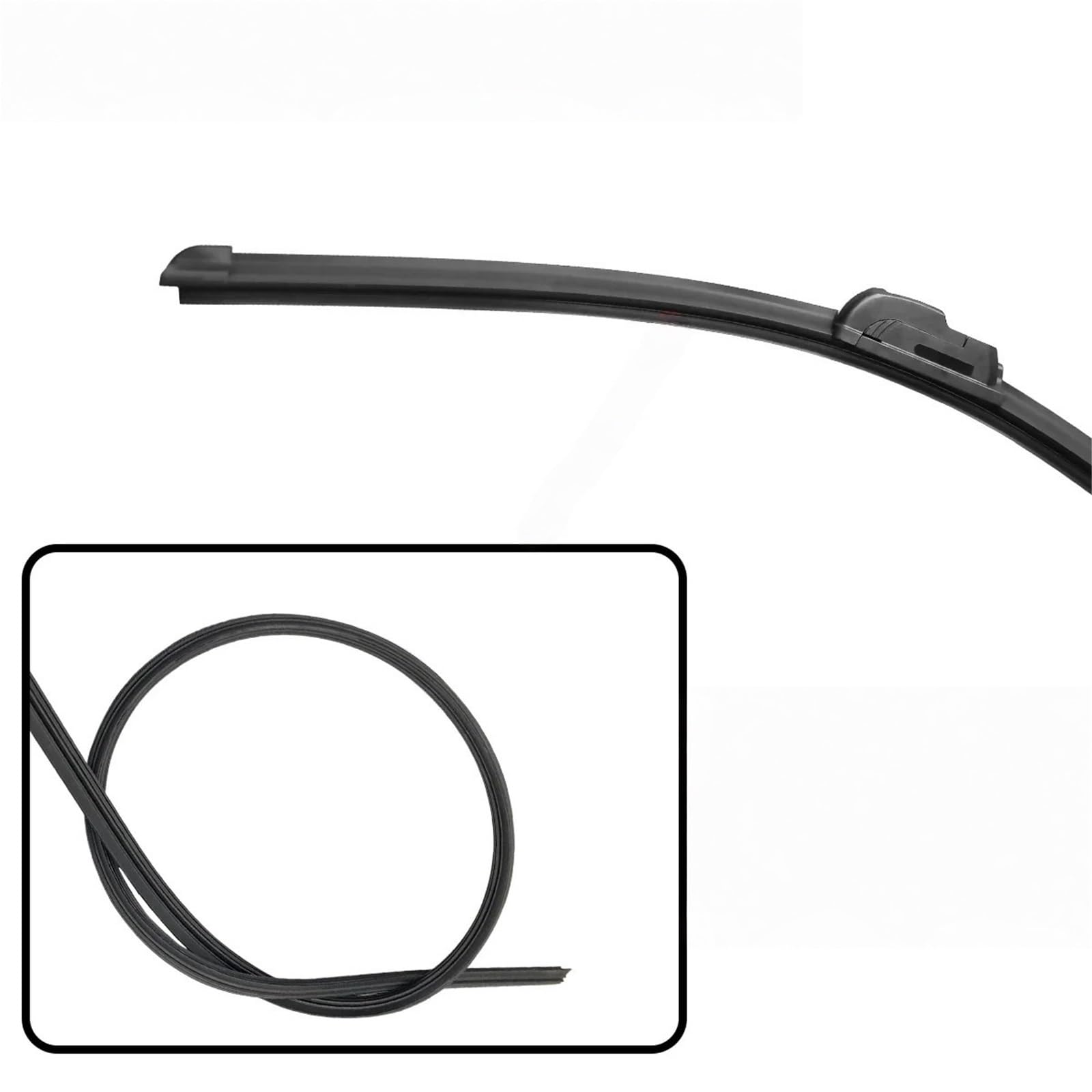 Spazzole tergicristallo per auto Spazzole Per Tergicristallo Per Auto Tipo J Hook Per Parabrezza Automatico(21inch 525mm)