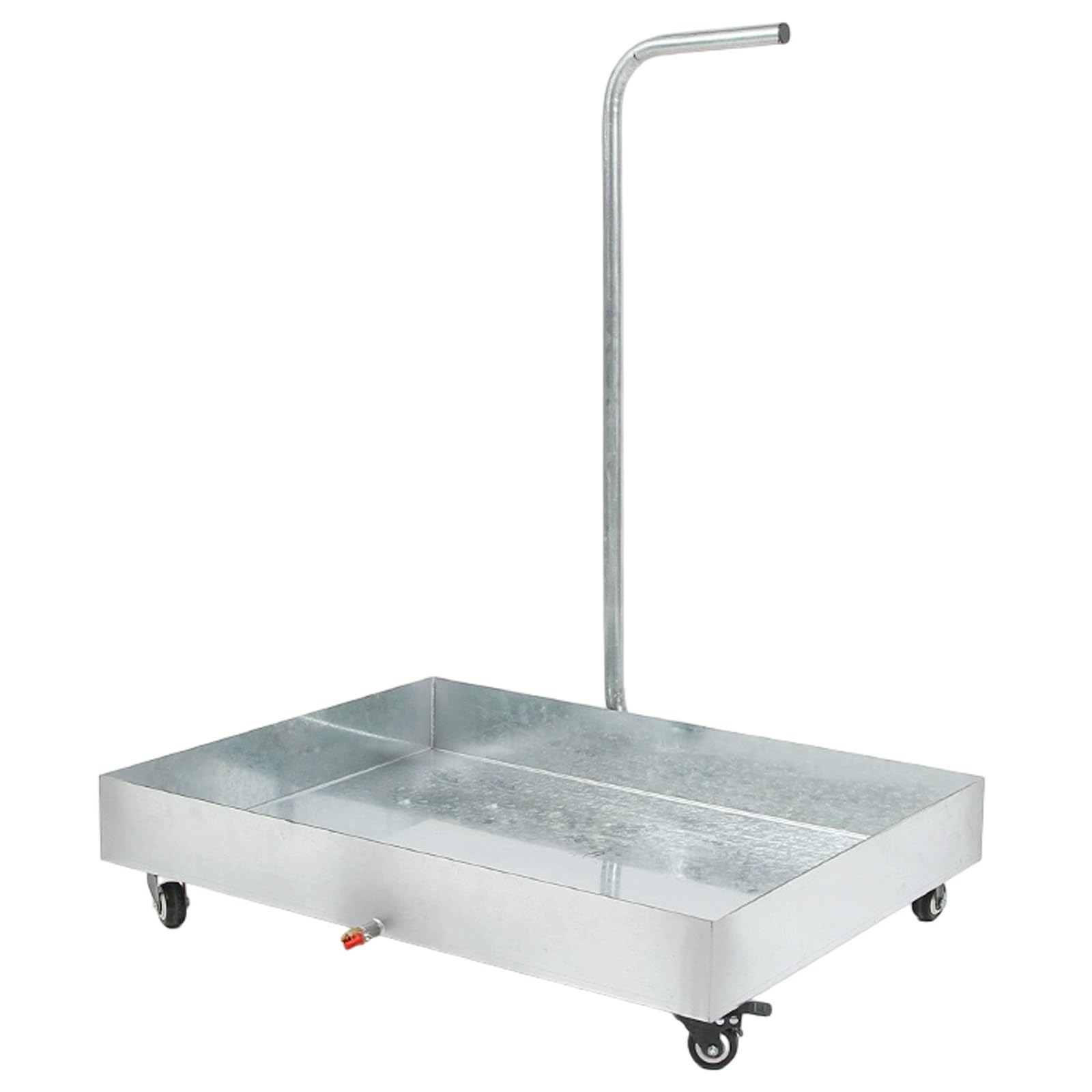 IvyLoutish Oil Drain Pan, Stainless Steel Drip Pan with Rotatable Handle for Cars and Kitchens
