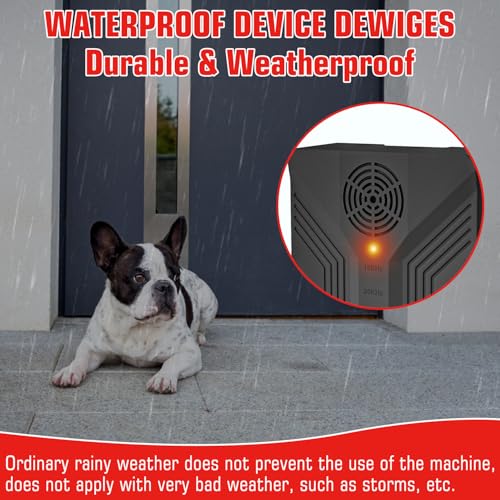 Image of Anti Barking Devices, Anti Barking Device for Dogs Long Range 50ft, Barking Control Devices for Dog Training in Outdoor, 3 Modes Ultrasonic Bark Box, Dog Bark Deterrent Devices, Dog Barking Silencer