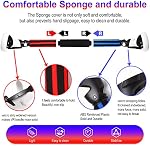 VR Game Handles Accessories,Upgraded VR Dual Handles Extension Grips and Long Stick Handle for Meta/Oculus Quest 2 Controller Playing BeatSaber Games and VR Games
