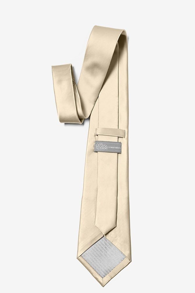 Ivory Cream Ivory Cream Silk Extra Long Tie
