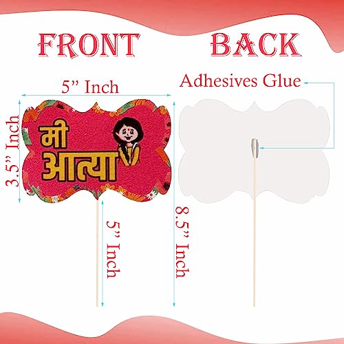 Image of Rozi Decoration Baby Naming Ceremony Props & Decorations - Family Pack of 18 Pcs for Wedding, Birthday, Baby Shower