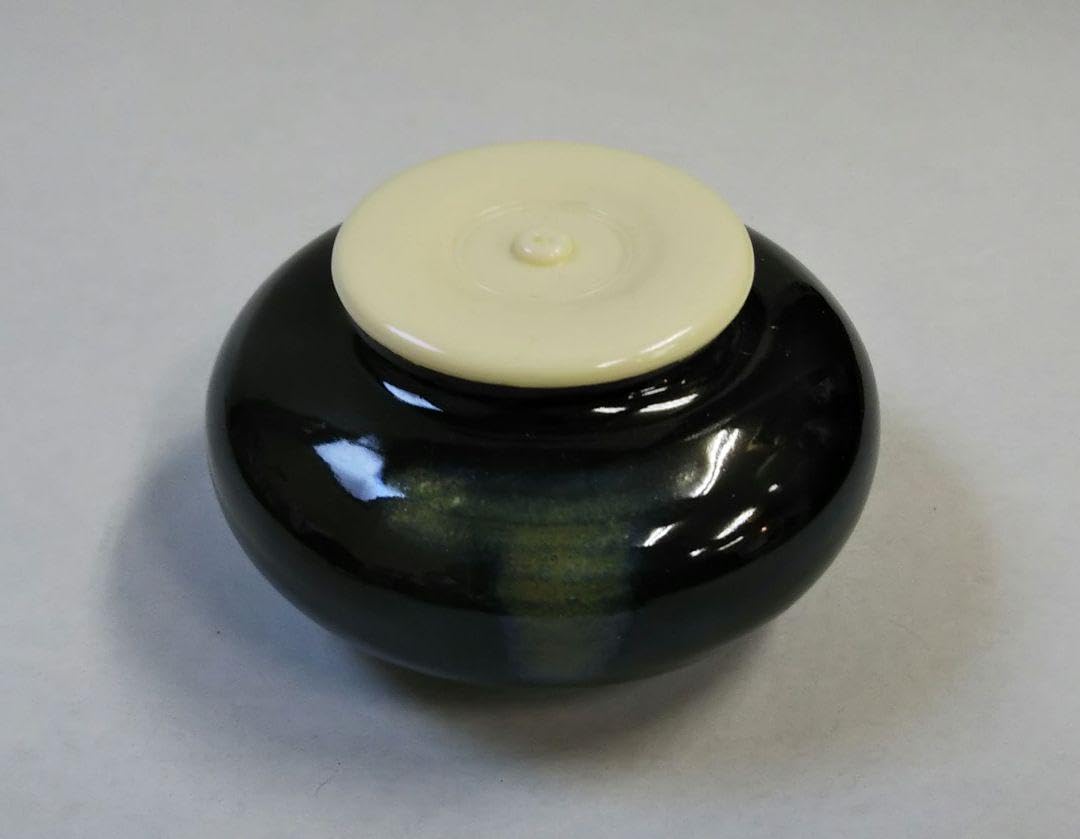 茶道具　内海茶入 茶道具 茶入 お濃茶器 内海茶入 中海茶入 京焼き 桶谷定一作