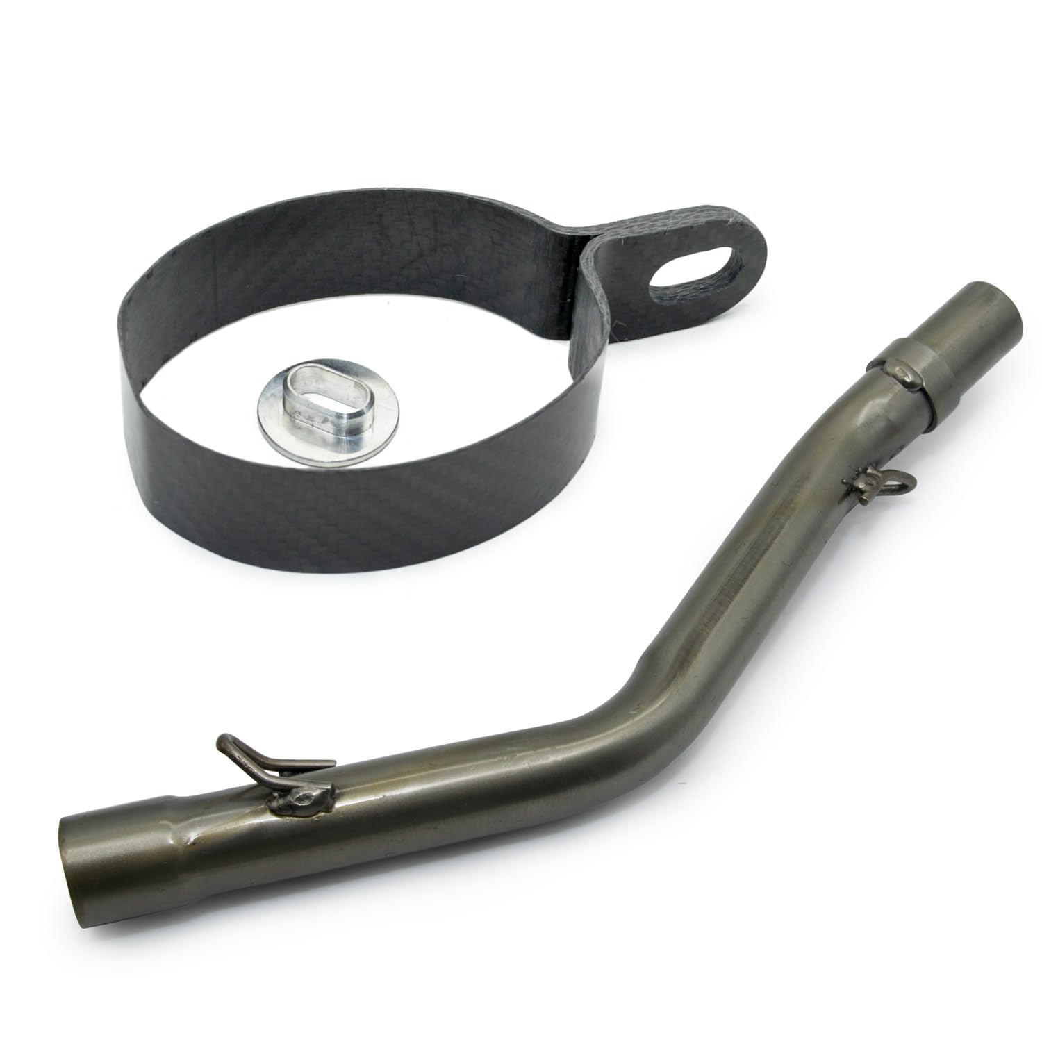 LeoVince Auspuffanlage X-FIGHT Black Edition Edelstahl schwarz für Rieju MRT 50 SM PRO