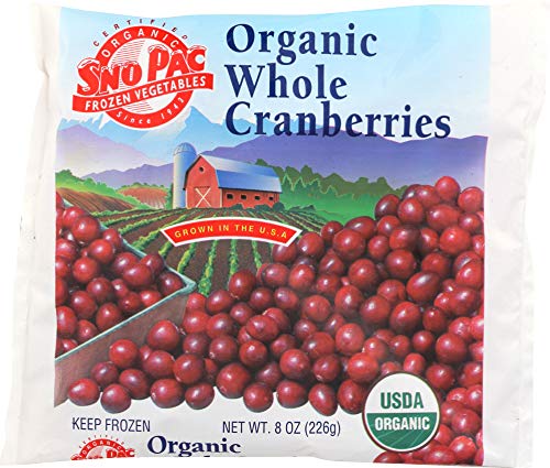 Snow Pac Foods Cranberry Whole Frozen Organic, 8 oz