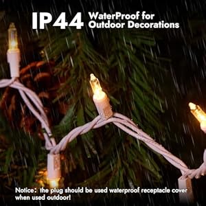 Christmas lights clear white 70 count incandescent ul certified connectable tree lights with white wires for indoor outdoor xmas wedding holiday party home decorations  urban country home decor