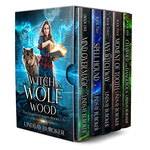 Book cover for A Witch in Wolf Wood series